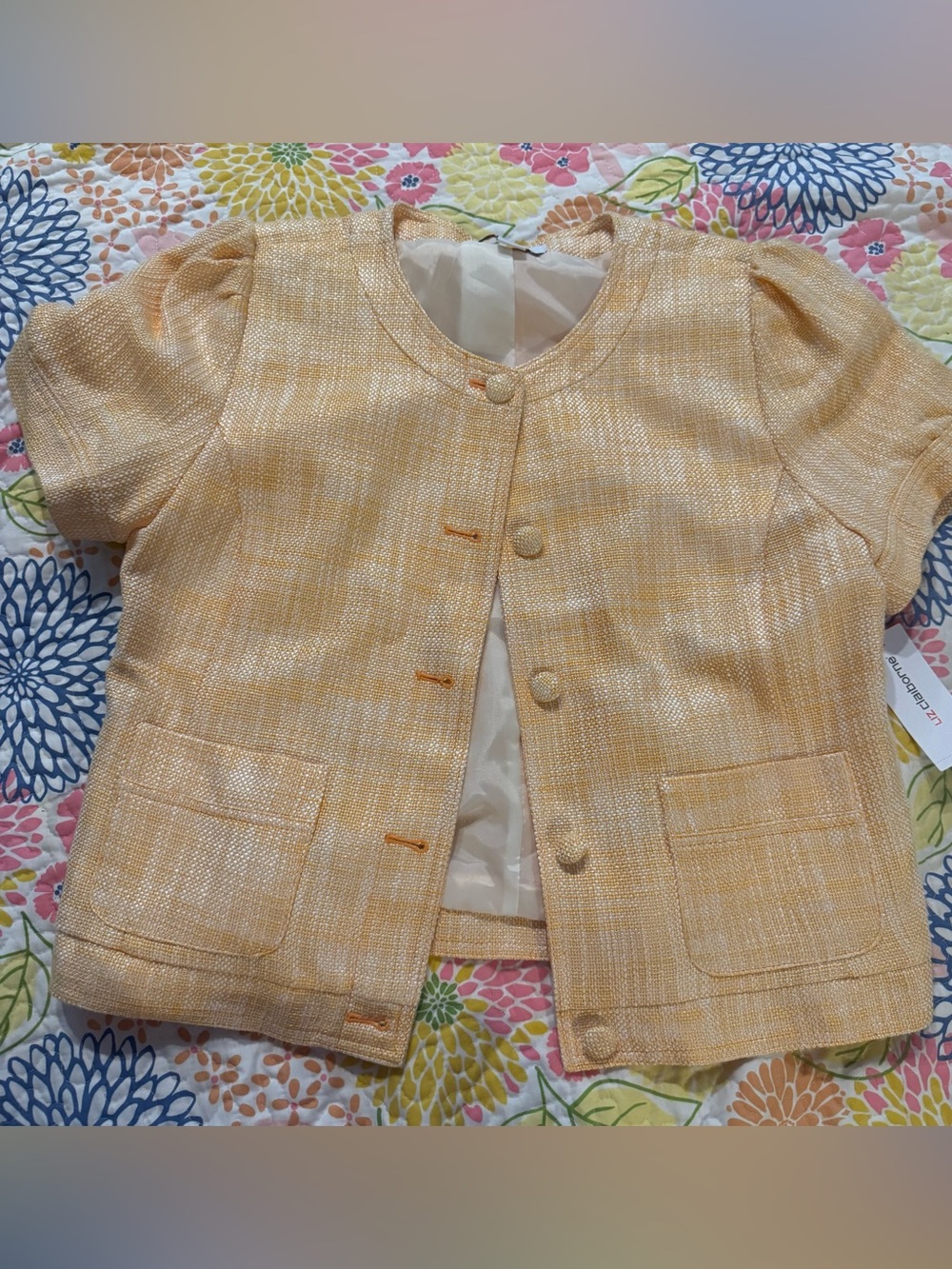 NWT Women's Textured Tweed Blazer/Jacket
Size 8 - Picture 1 of 4